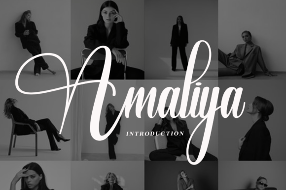 Amaliya Typeface Review: Elevating Brand Identity with Elegant Script Design