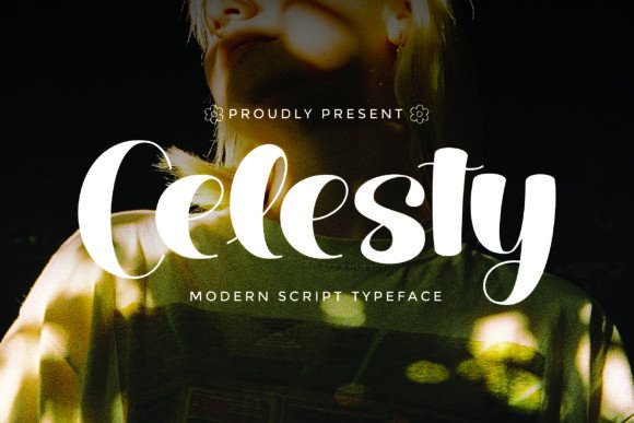 Celesty Typeface: A Modern Script for Digital Branding