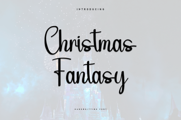 Christmas Fantasy: A Handwritten Typeface for Cozy Editorial Design