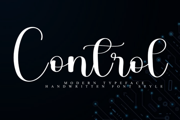 Control Typeface: Elevating Digital Brand Identity with Script Amp