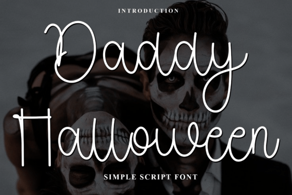 Daddy Halloween: A Premium Script Font for Distinctive Brand Identity