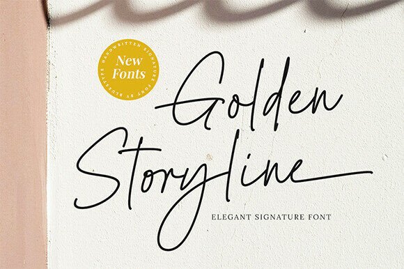 Golden Storyline Font Review