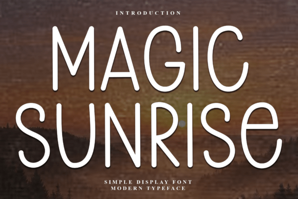 Magic Sunrise Typeface Review: A Festive Script for Holiday Branding