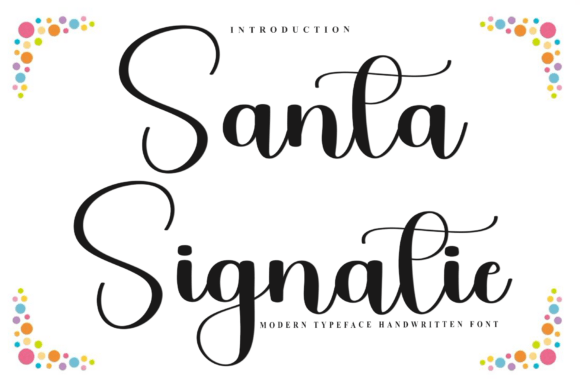 Santa Signatie: The Festive Typeface That Elevates Holiday Campaigns