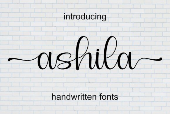 Why Ashila Is the Perfect Handwritten Font for Small Business Branding